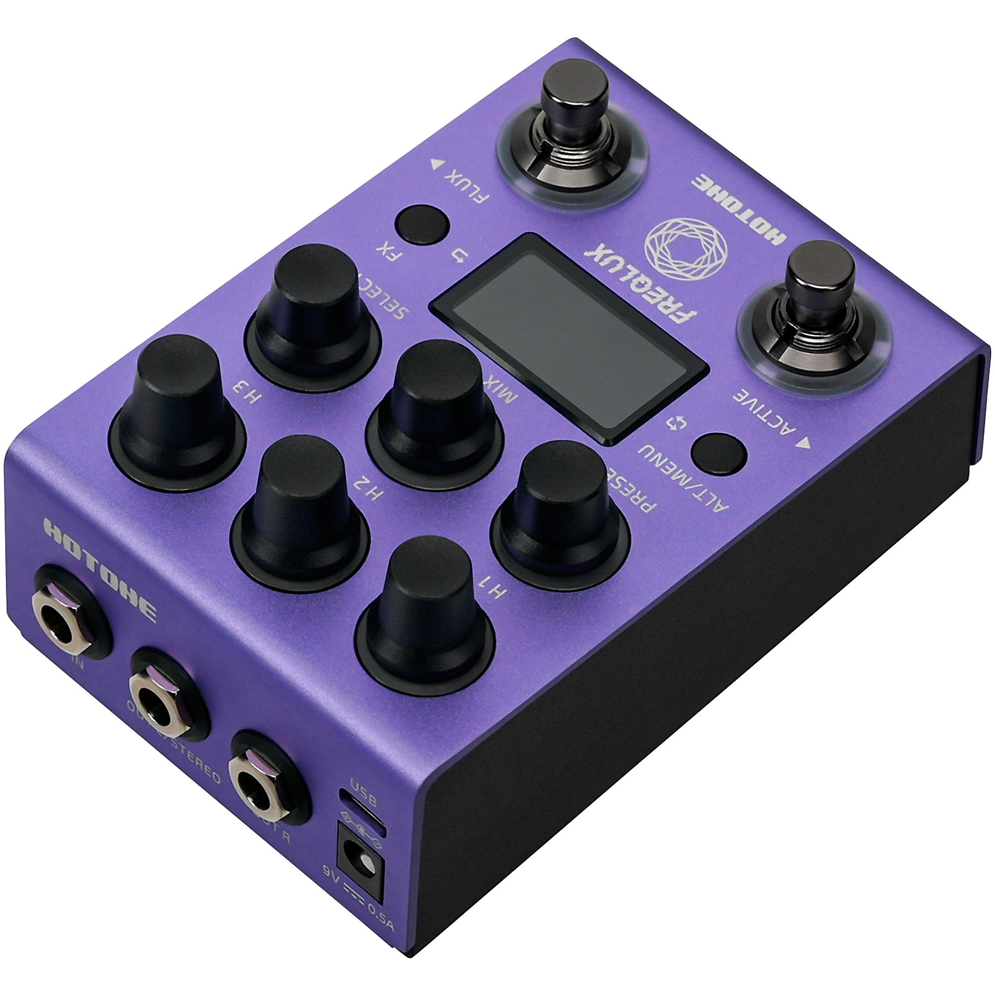 Hotone Effects Freqlux Tri-Pitch Engine Pitch Shifter Pedal