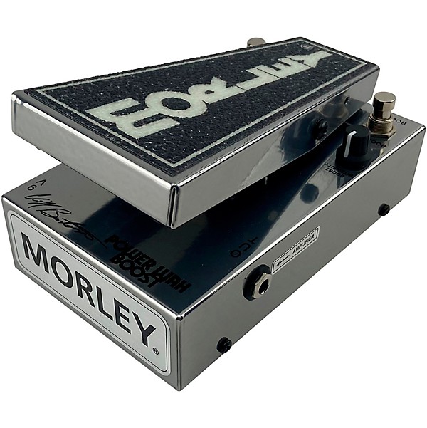 Morley MTPWB Cliff Burton Power Wah Boost Pedal - Super Chrome Plus