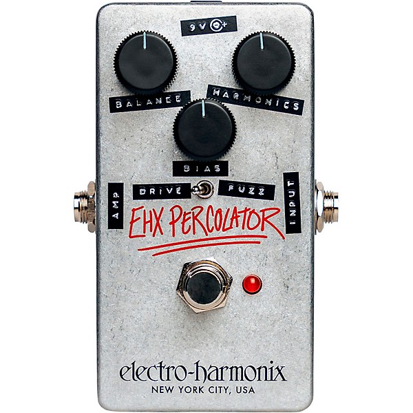 Electro-Harmonix Percolator Fuzz Pedal - Silver