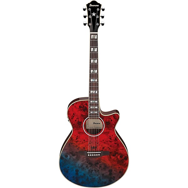 Ibanez AEGA250 USA 250th Anniversary Grand Auditorium Acoustic-Electric Guitar - America 250