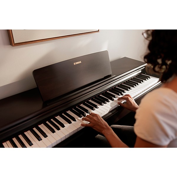 Yamaha Arius YDP-146 88-Key Digital Upright Piano With Bench - Black