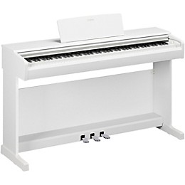 Yamaha Arius YDP-146 88-Key Digital Upright Piano With Bench - White