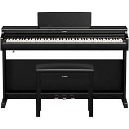 Yamaha Arius YDP-166 88-Key Digital Upright Piano With Bench - Black