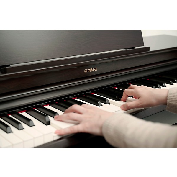 Yamaha Arius YDP-166 88-Key Digital Upright Piano With Bench - Black