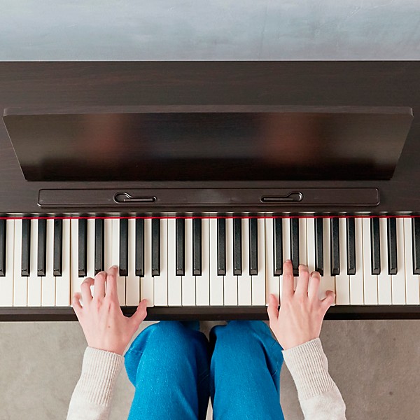 Yamaha Arius YDP-166 88-Key Digital Upright Piano With Bench - Black