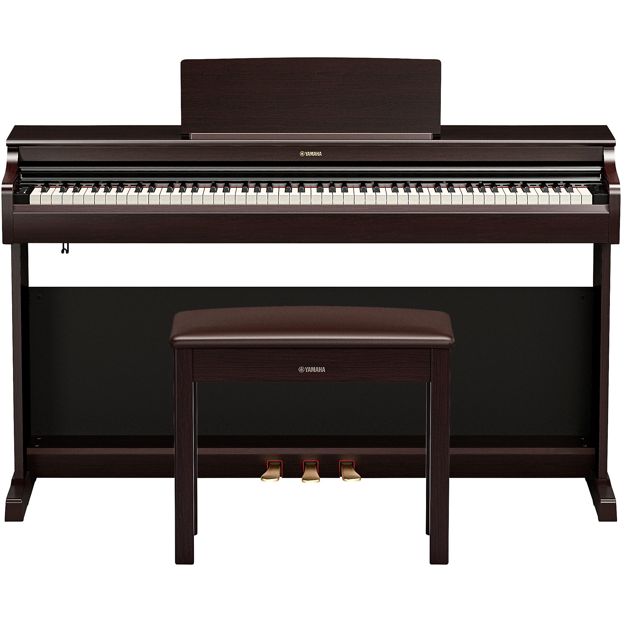 Yamaha Arius YDP-166 88-Key Digital Upright Piano With Bench