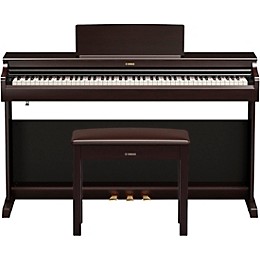 Yamaha Arius YDP-166 88-Key Digital Upright Piano With Bench - Rosewood