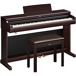 Yamaha Arius YDP-166 88-Key Digital Upright Piano With Bench - Rosewood