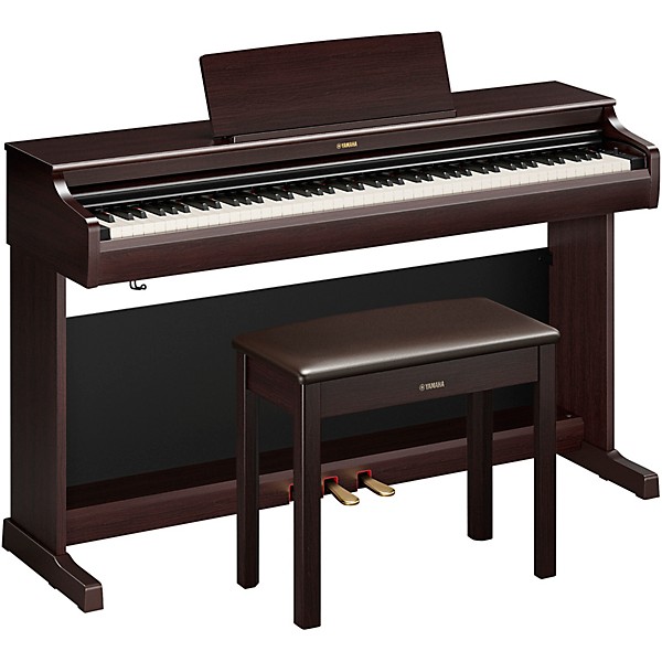 Yamaha Arius YDP-166 88-Key Digital Upright Piano With Bench - Rosewood