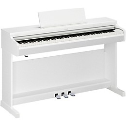 Yamaha Arius YDP-166 88-Key Digital Upright Piano With Bench - White