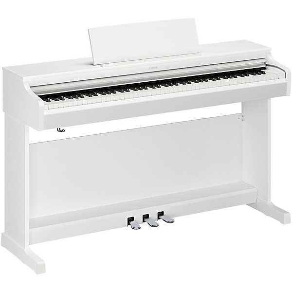 Yamaha Arius YDP-166 88-Key Digital Upright Piano With Bench - White