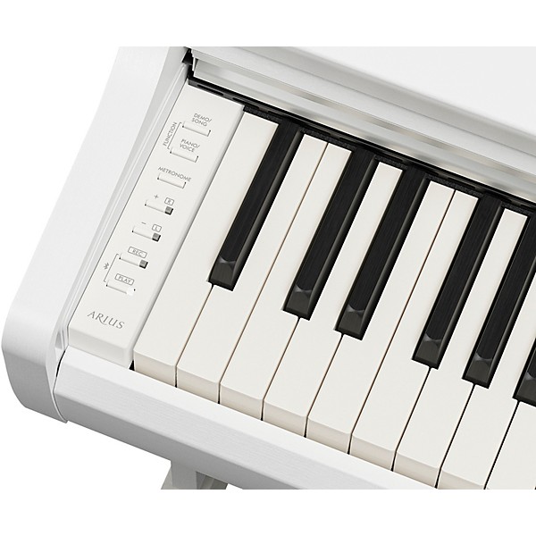 Yamaha Arius YDP-166 88-Key Digital Upright Piano With Bench - White
