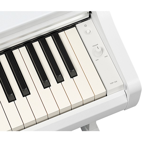 Yamaha Arius YDP-166 88-Key Digital Upright Piano With Bench - White