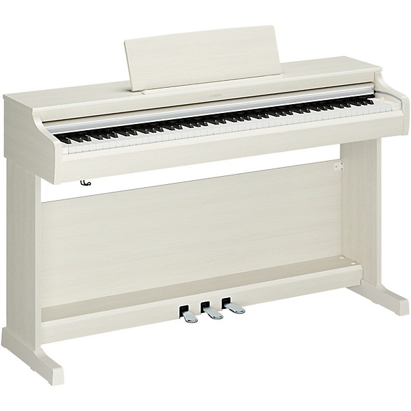 Yamaha Arius YDP-166 88-Key Digital Upright Piano With Bench - White Birch