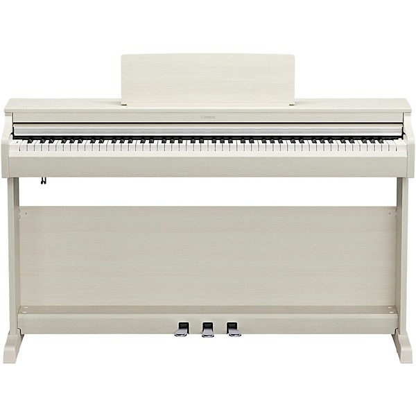 Yamaha Arius YDP-166 88-Key Digital Upright Piano With Bench - White Birch