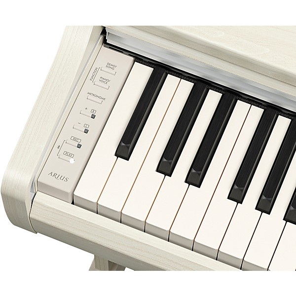 Yamaha Arius YDP-166 88-Key Digital Upright Piano With Bench - White Birch
