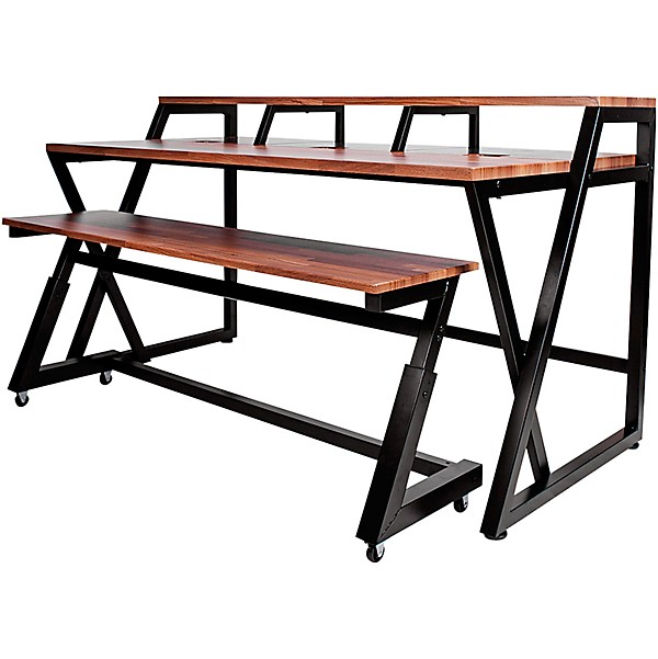 Wavebone Headquarter Studio Workstation Desk - Walnut