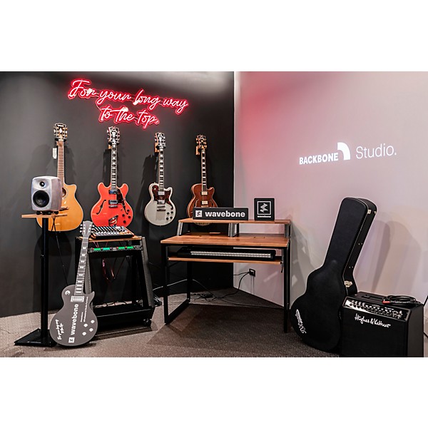 Wavebone Star Rover Studio Desk - Walnut