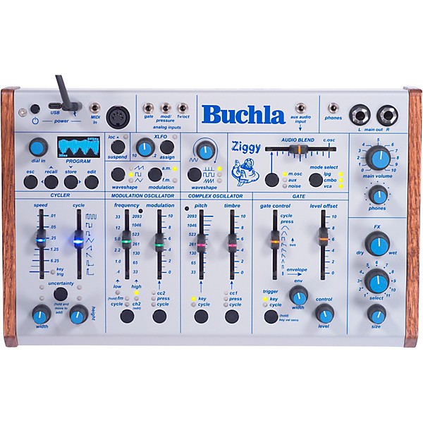 Buchla Ziggy Analog Desktop Synthesizer