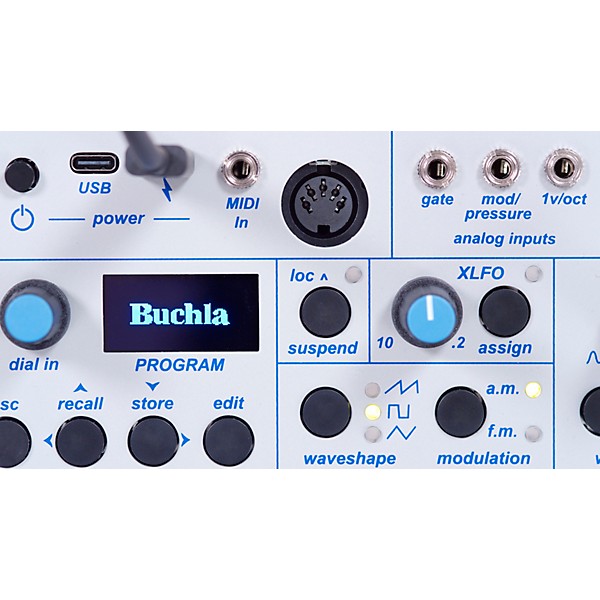 Buchla Ziggy Analog Desktop Synthesizer