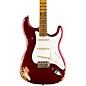 Fender Custom Shop 1969 Stratocaster Heavy Relic Quartersawn Maple Neck Electric Guitar Aged Candy Apple Red thumbnail