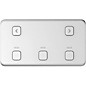 LAVA MUSIC Wireless Effects Pedal Foot Controller - Silver thumbnail