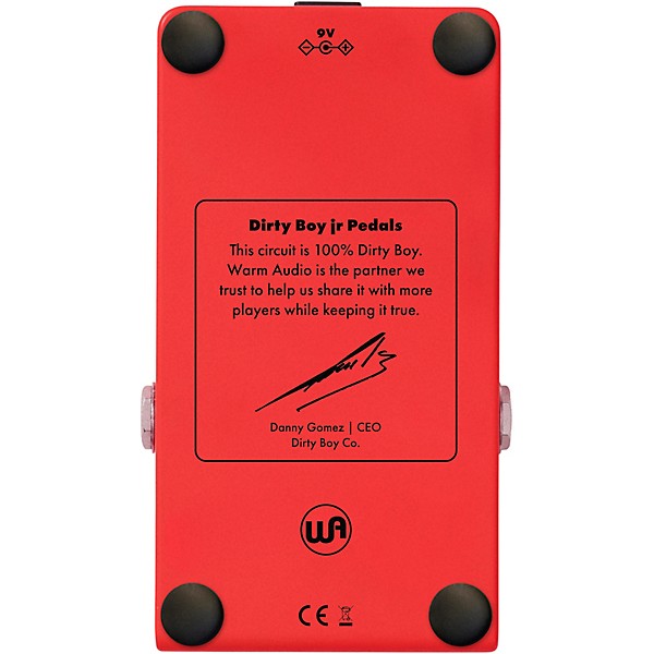 Warm Audio Dirty Boy Jr. Booster Pedal