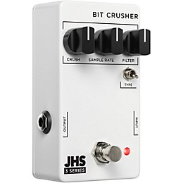 JHS Pedals 3 Series Bit Crusher Pedal - White