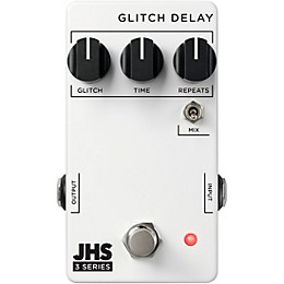 JHS Pedals 3 Series Glitch Delay Pedal - White