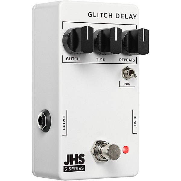 JHS Pedals 3 Series Glitch Delay Pedal - White