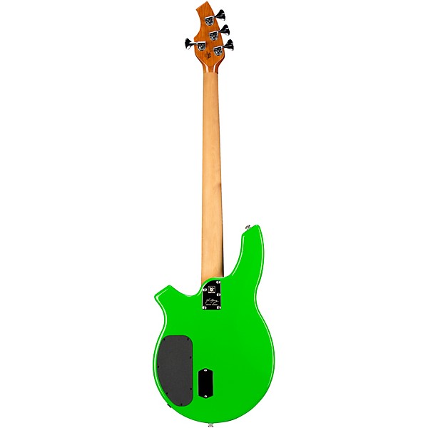 Ernie Ball Music Man John Myung Bongo Electric Bass Guitar - JM Green