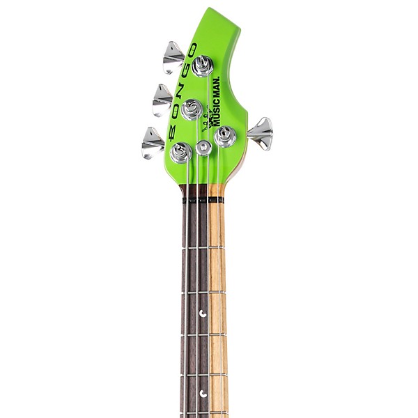 Ernie Ball Music Man John Myung Bongo Electric Bass Guitar - JM Green