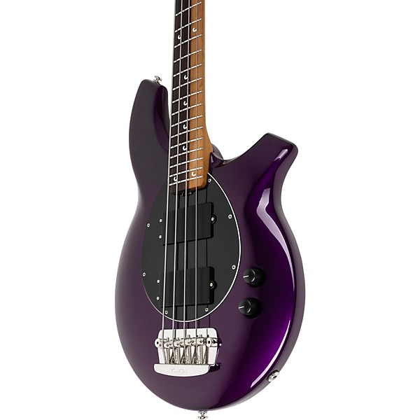 Ernie Ball Music Man John Myung Bongo Electric Bass Guitar - JM Purple