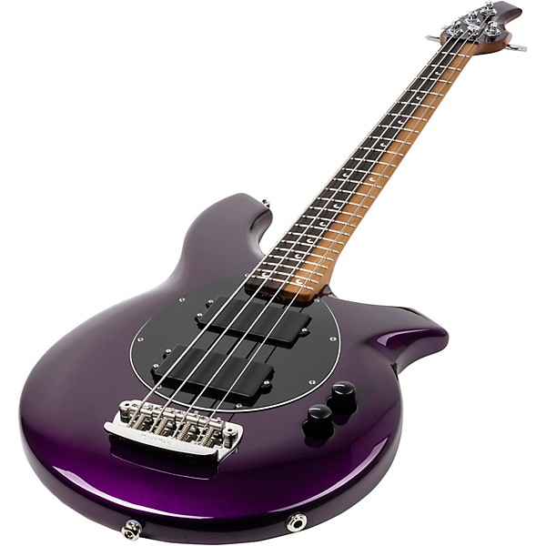 Ernie Ball Music Man John Myung Bongo Electric Bass Guitar - JM Purple