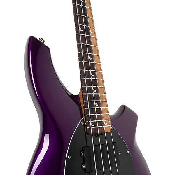 Ernie Ball Music Man John Myung Bongo Electric Bass Guitar - JM Purple