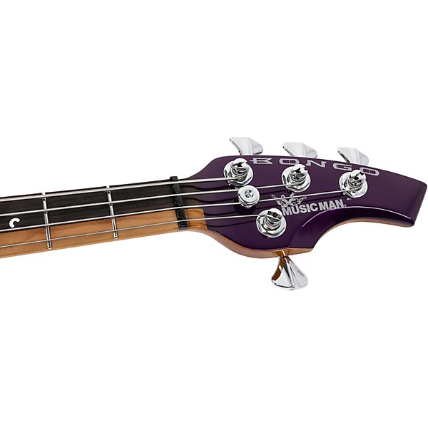 Ernie Ball Music Man John Myung Bongo Electric Bass Guitar - JM Purple
