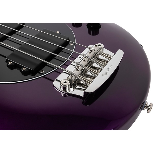 Ernie Ball Music Man John Myung Bongo Electric Bass Guitar - JM Purple
