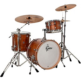 Gretsch Drums Catalina Club 3-Piece Shell Pack With 20" Bass Drum - Satin Walnut Glaze