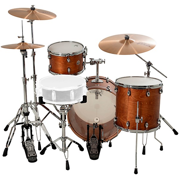 Gretsch Drums Catalina Club 3-Piece Shell Pack With 20" Bass Drum - Satin Walnut Glaze