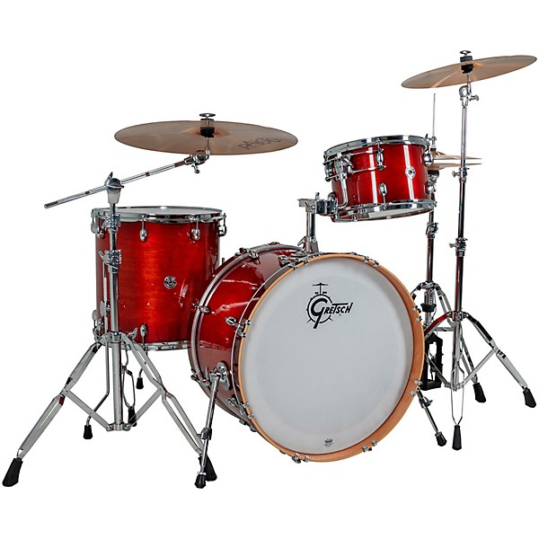 Gretsch Drums Catalina Club 3-Piece Shell Pack With 22" Bass Drum - Gloss Crimson Burst