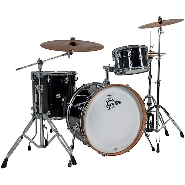 Gretsch Drums Catalina Club 3-Piece Shell Pack With 22" Bass Drum - Piano Black