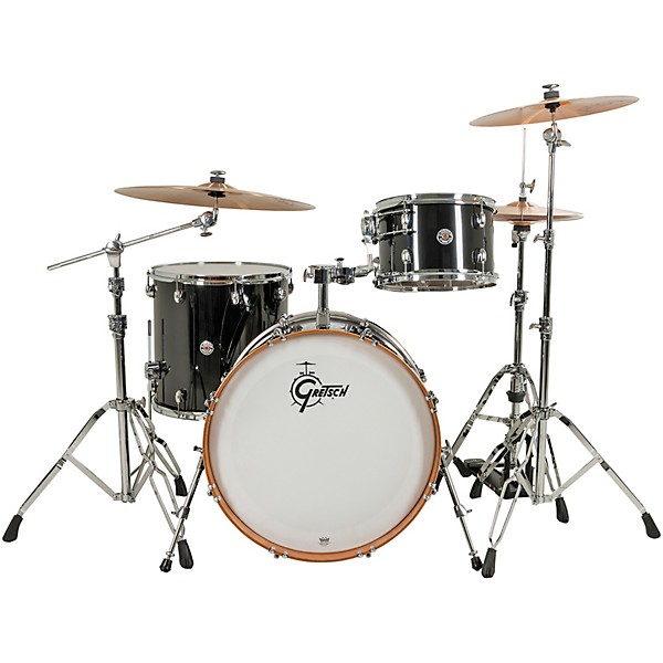 Gretsch Drums Catalina Club 3-Piece Shell Pack With 22" Bass Drum - Piano Black