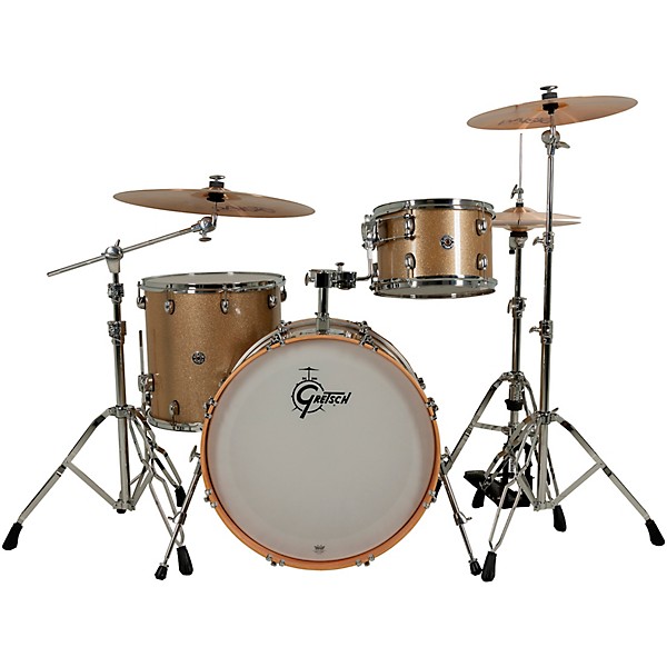 Gretsch Drums Catalina Club 3-Piece Shell Pack With 22" Bass Drum - Sahara Sparkle