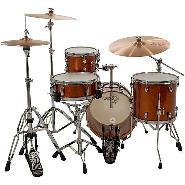Gretsch Drums Catalina Club Micro 4-Piece Shell Pack With 16" Bass Drum Bronze Sparkle