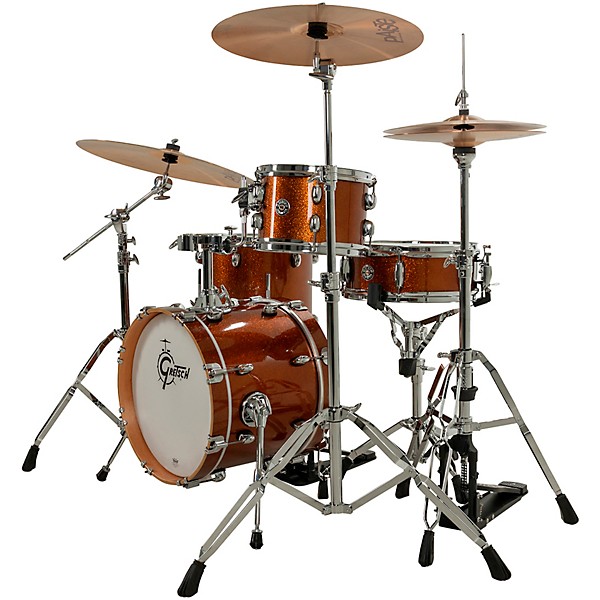 Gretsch Drums Catalina Club Micro 4-Piece Shell Pack With 16" Bass Drum Bronze Sparkle