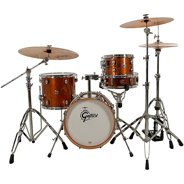 Gretsch Drums Catalina Club Micro 4-Piece Shell Pack With 16" Bass Drum Bronze Sparkle