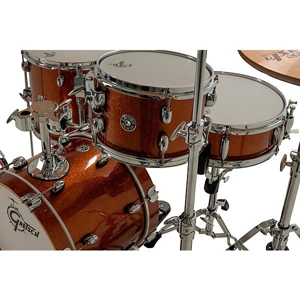 Gretsch Drums Catalina Club Micro 4-Piece Shell Pack With 16" Bass Drum Bronze Sparkle