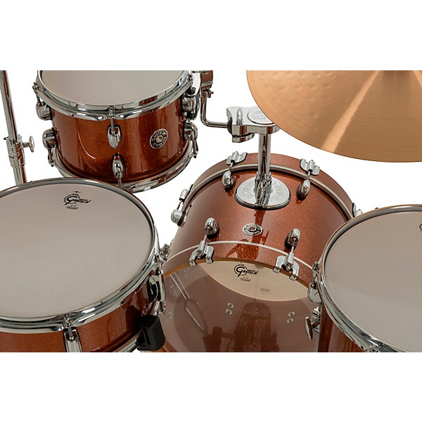 Gretsch Drums Catalina Club Micro 4-Piece Shell Pack With 16" Bass Drum Bronze Sparkle