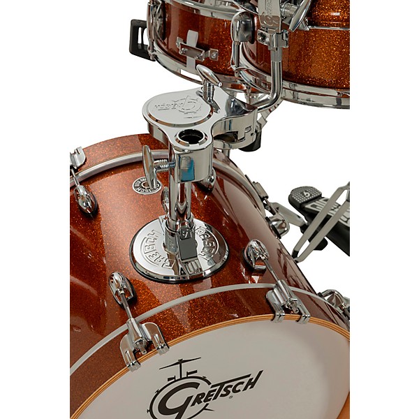 Gretsch Drums Catalina Club Micro 4-Piece Shell Pack With 16" Bass Drum Bronze Sparkle