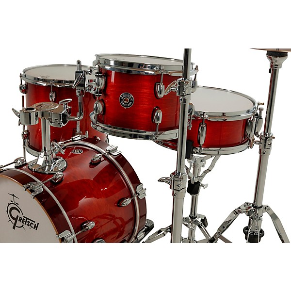 Gretsch Drums Catalina Club Micro 4-Piece Shell Pack With 16" Bass Drum Gloss Crimson Burst